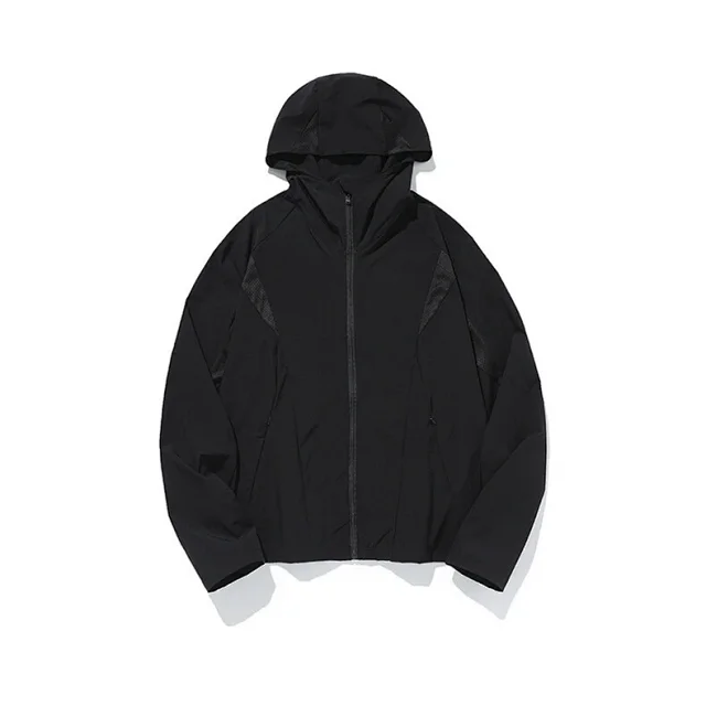 Men's Quick-Dry Hooded Sun Cycling Jacket Detail