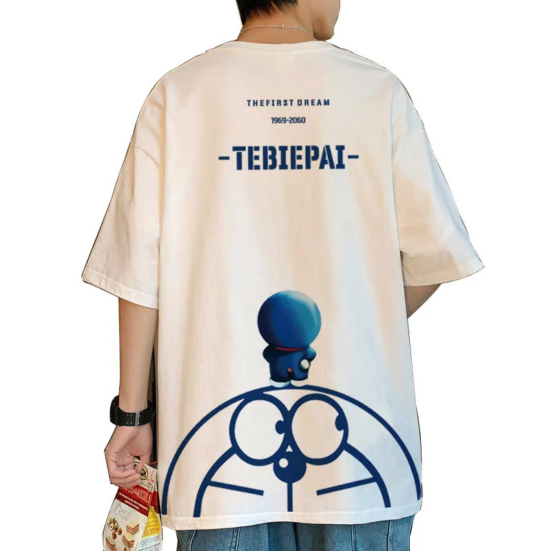 Vintage Doraemon Men's Summer Tee