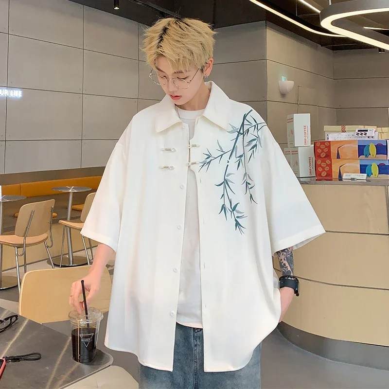 Men's Summer Oversize New Chinese Shirt