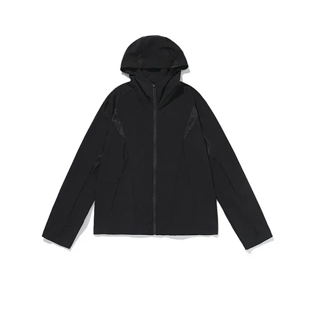 Men's Quick-Dry Hooded Sun Cycling Jacket Detail