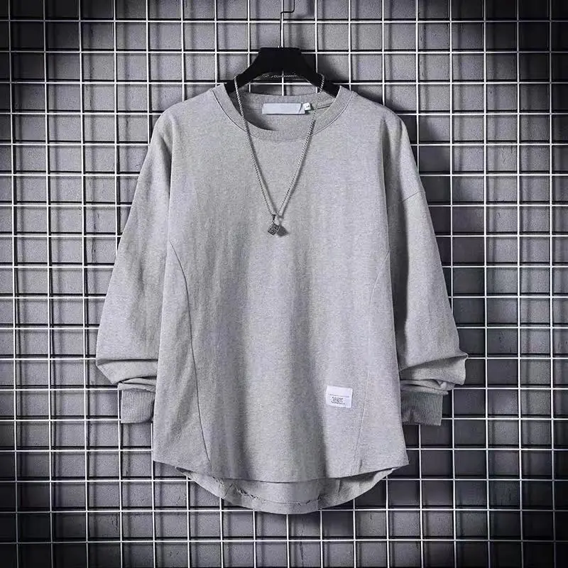 Men's Trendy Oversized Long Sleeve Tee