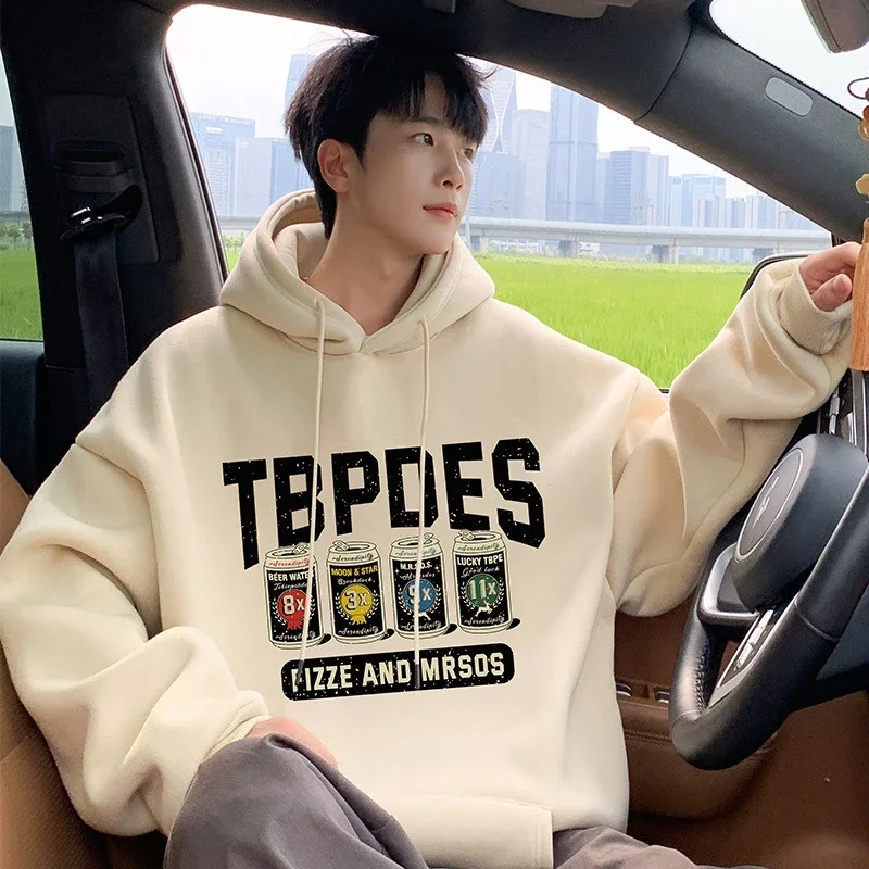 Men's Seasonal Graphic Hoodie Loose 2025