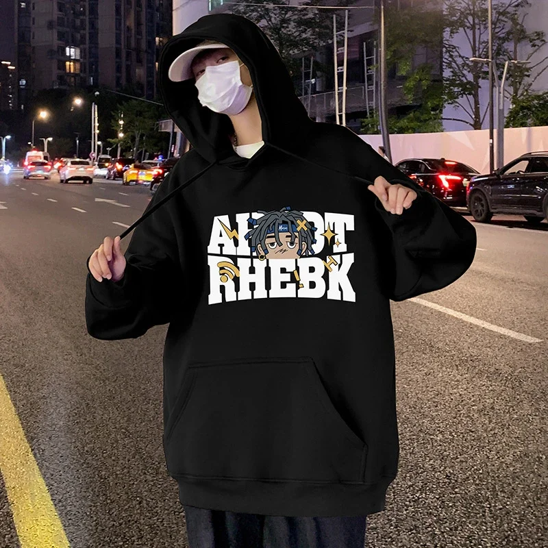 Men's Heavyweight Cotton Fleece Hoodie Fall Winter
