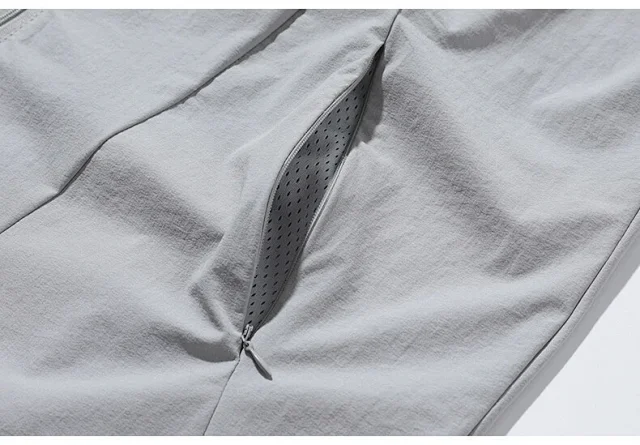 Men's Quick-Dry Hooded Sun Cycling Jacket Detail