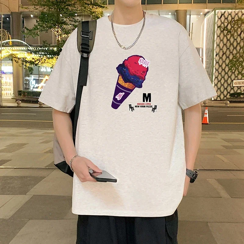 Men's Heavyweight Cotton Round Neck Tee