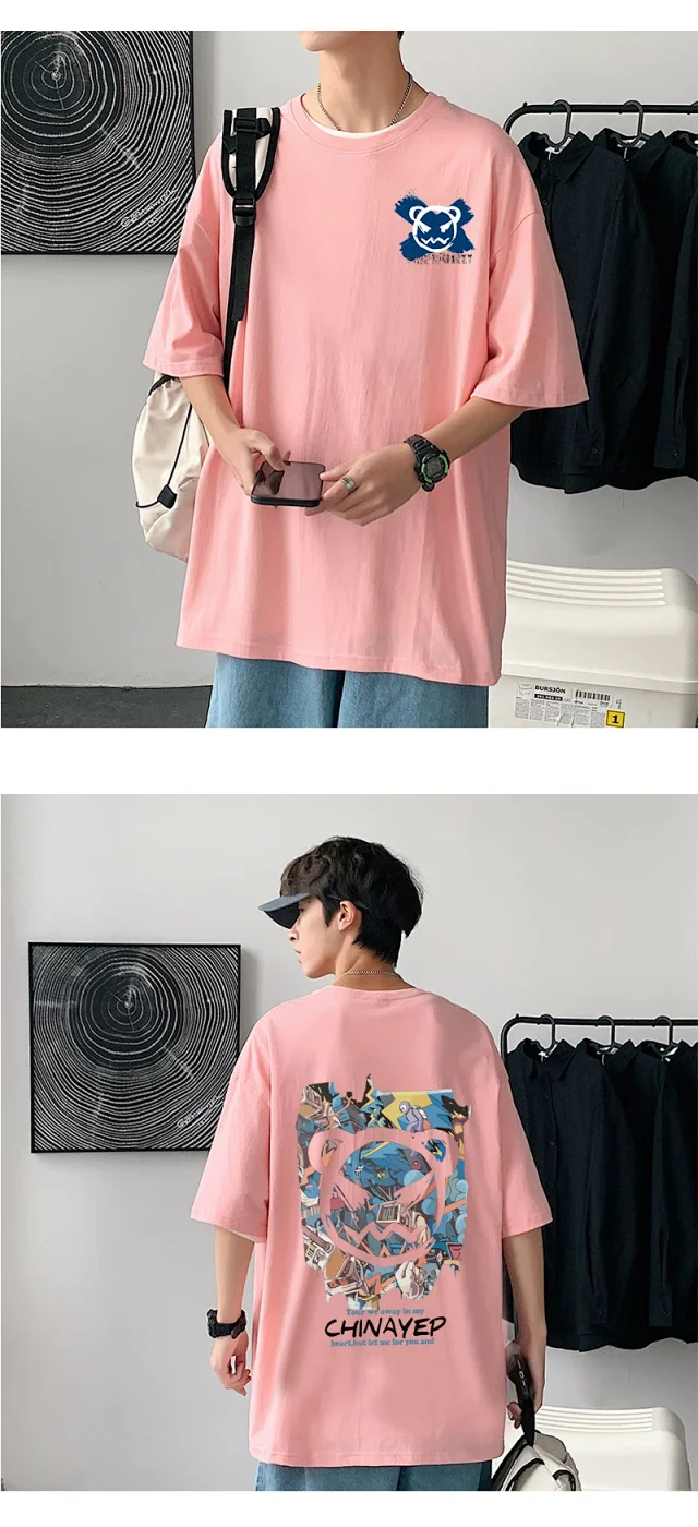 Devil Smile T-shirt Summer Detail