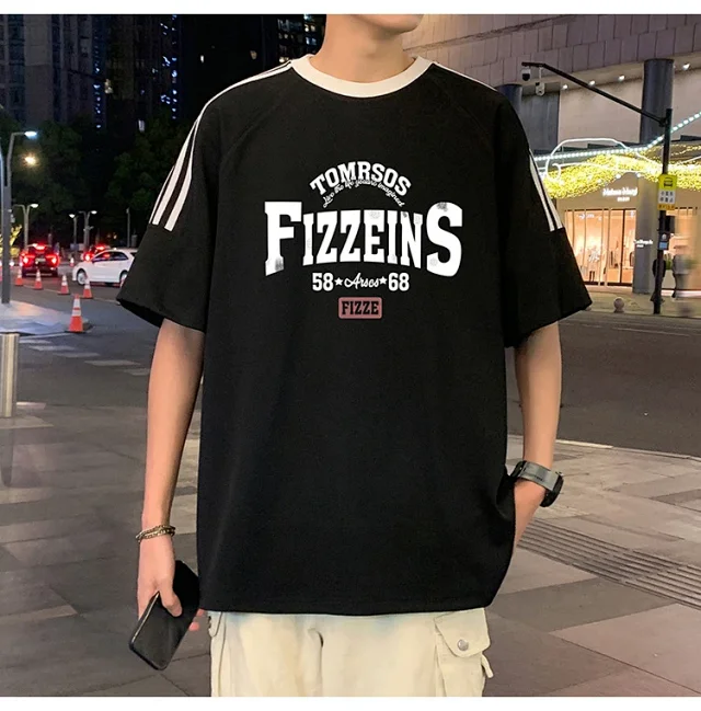 Men's 2025 Summer Breathable Loose Fit Tee Detail