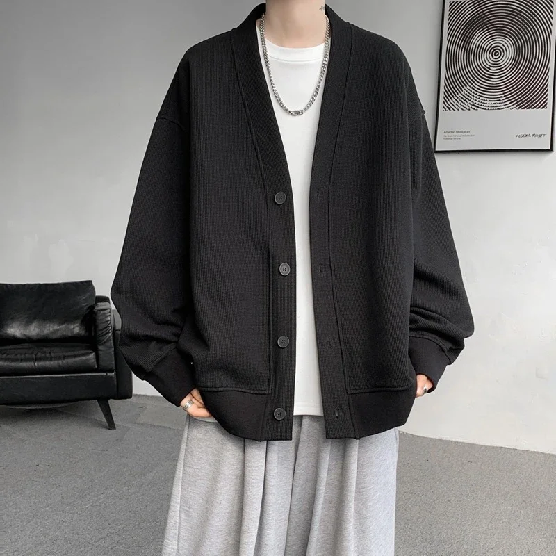 Men's Spring/Fall Cotton Knit Cardigan