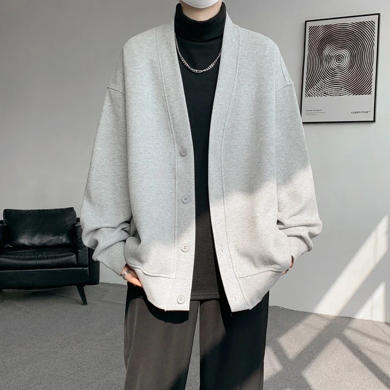 Men's Spring/Fall Cotton Knit Cardigan