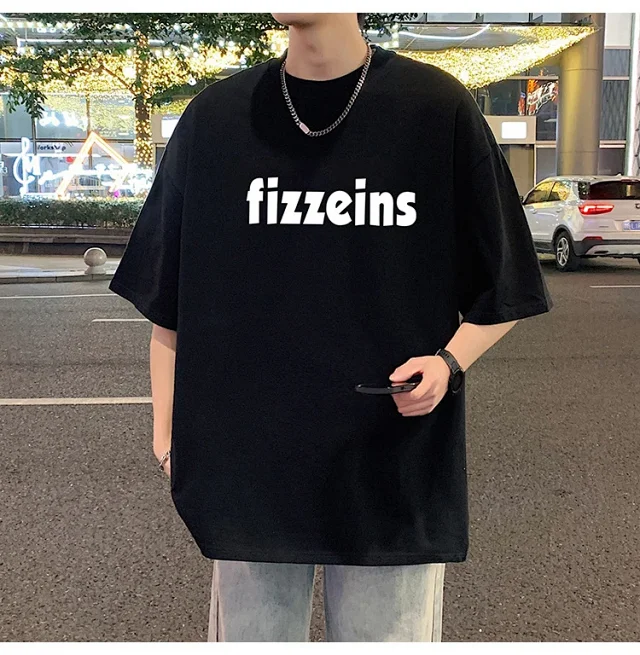 Men's Summer 2025 Casual Loose Tee Detail