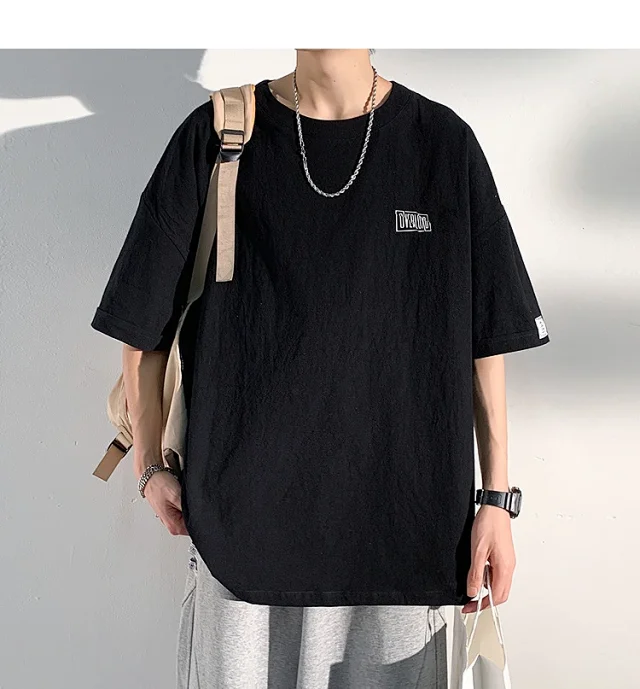 Japanese Men's Plus Size T-Shirt Detail