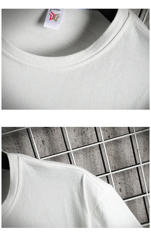 Men's Trendy Loose Japanese Summer Tee Detail