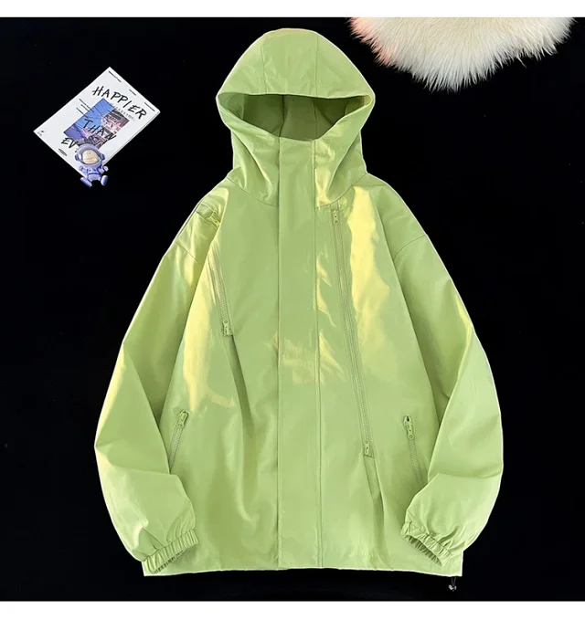 Windproof Waterproof Fleece-Lined Couple's 3-in-1 Jacket Detail