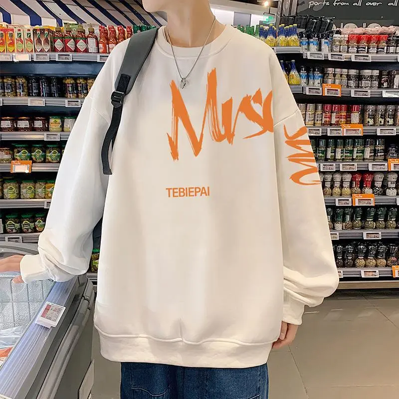 Men's Streetwear Crewneck Sweatshirt