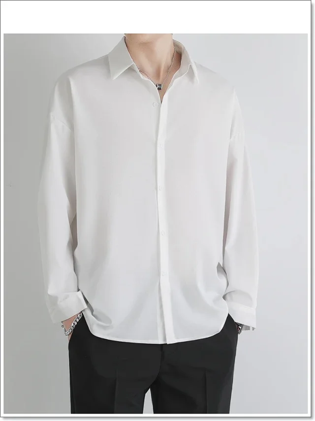 Men's Trendy Casual Long Sleeve Shirt Detail