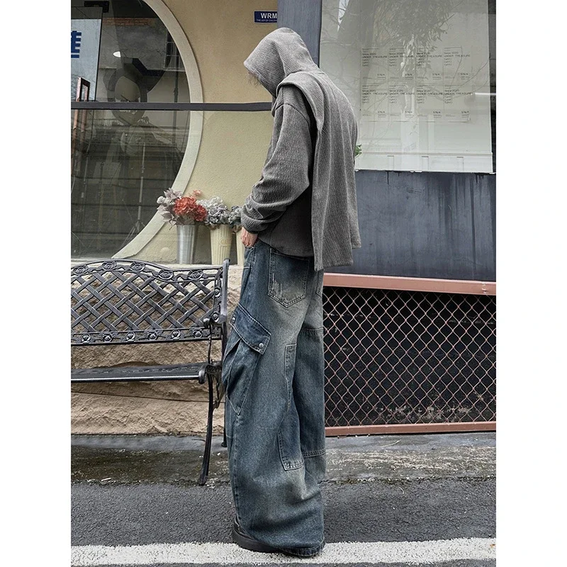 American Vintage Men's Scarf Collar Hoodie