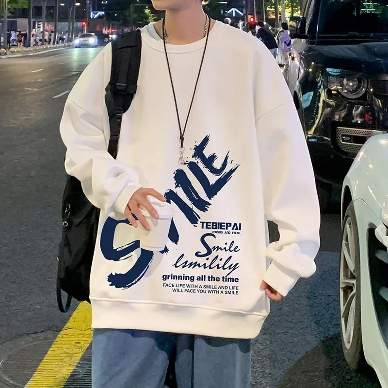 Men's Vintage Loose Fit Crew Neck