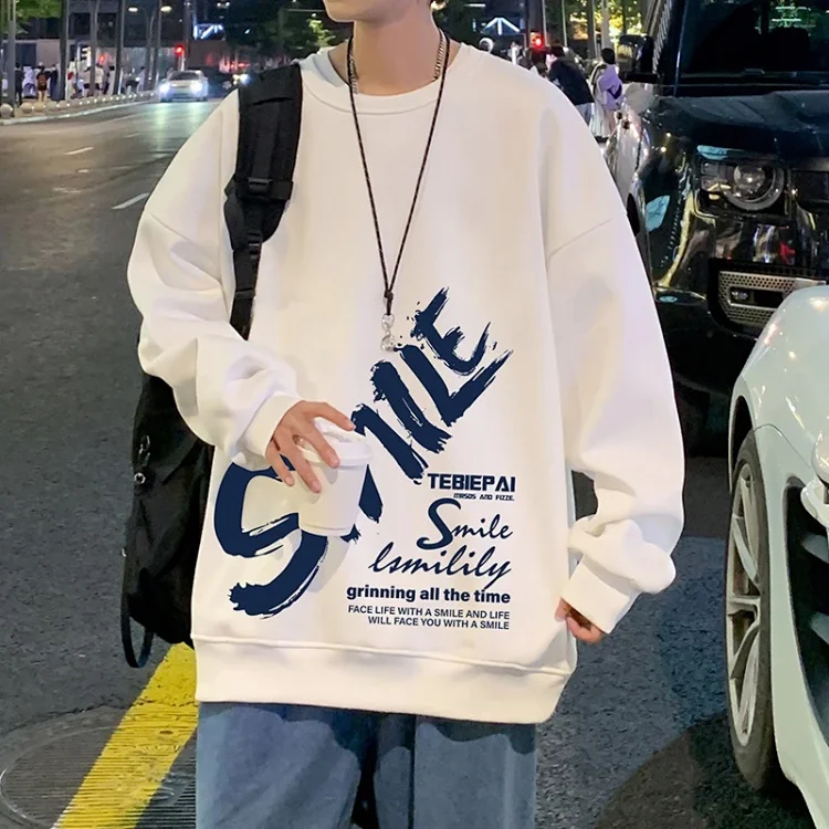 Men's Vintage Loose Fit Crew Neck