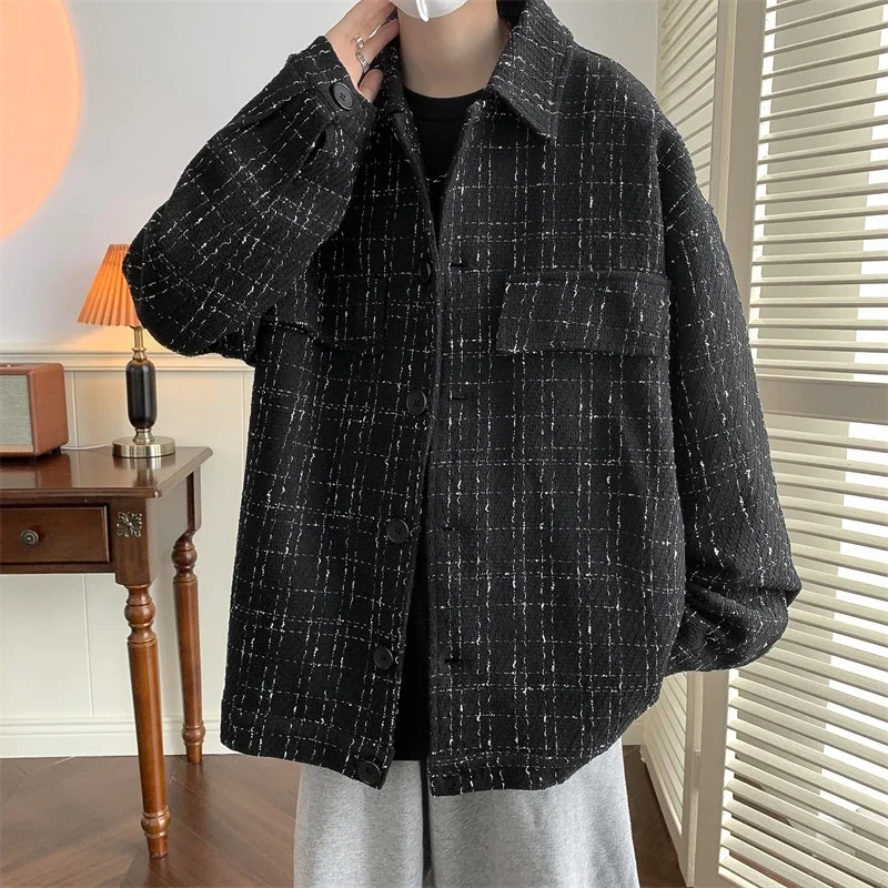Men's Korean Chanel-style Casual Jacket