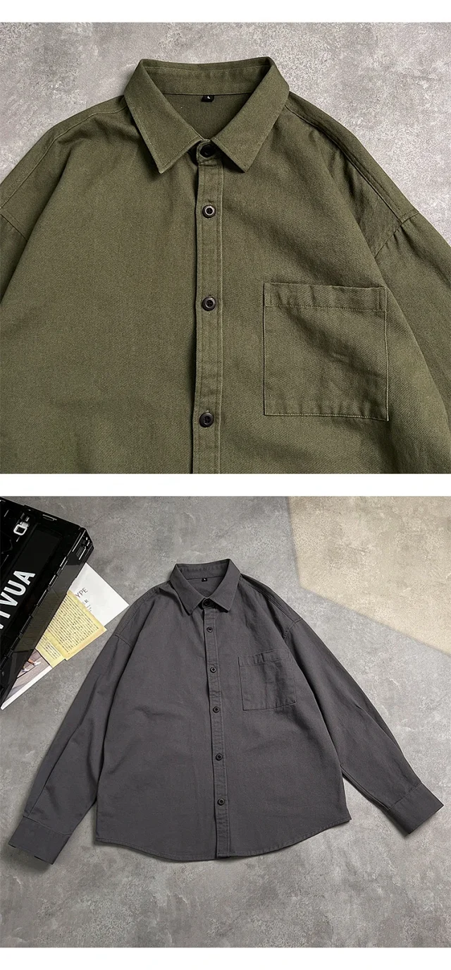 Men's Cityboy Long Sleeve Work Shirt Detail