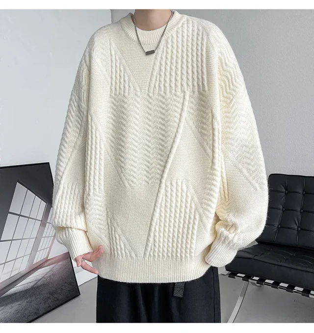 Vintage American Boyfriend Sweater Unisex Detail