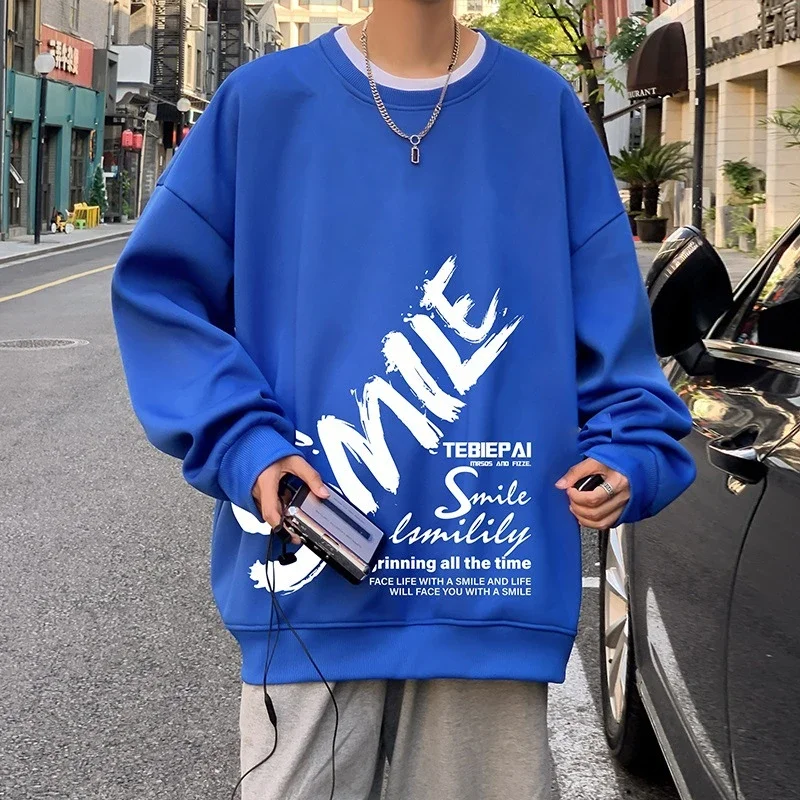 Men's Vintage Loose Fit Crew Neck
