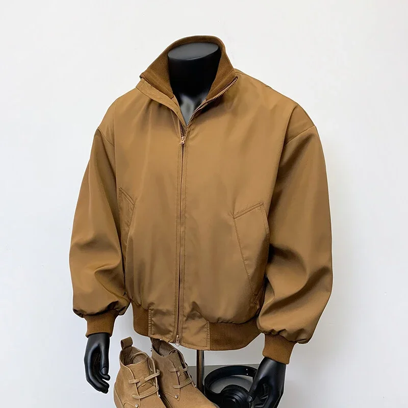 Men's Vintage American Oversized Bomber Jacket