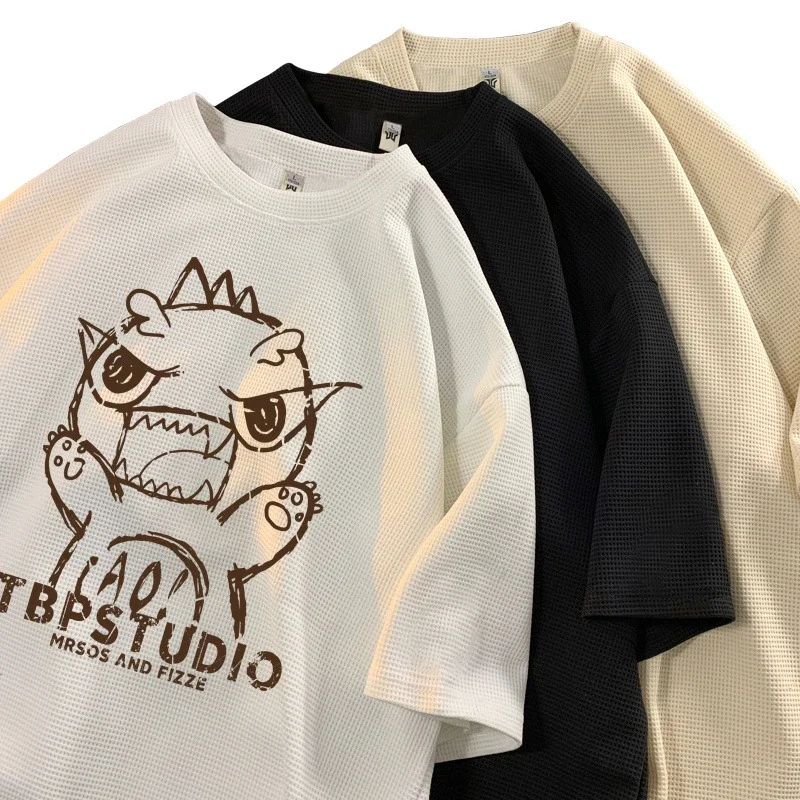 Men's Short Sleeve Dino Waffle Tee