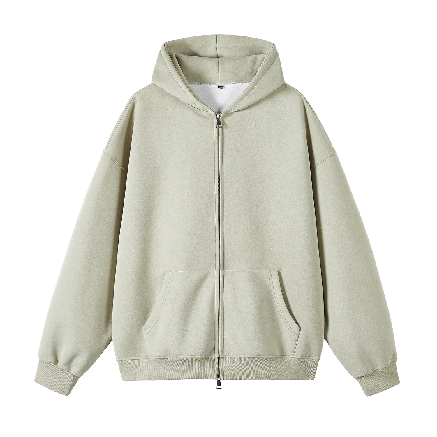Couple's American Retro Heavyweight Double-Zip Hoodie