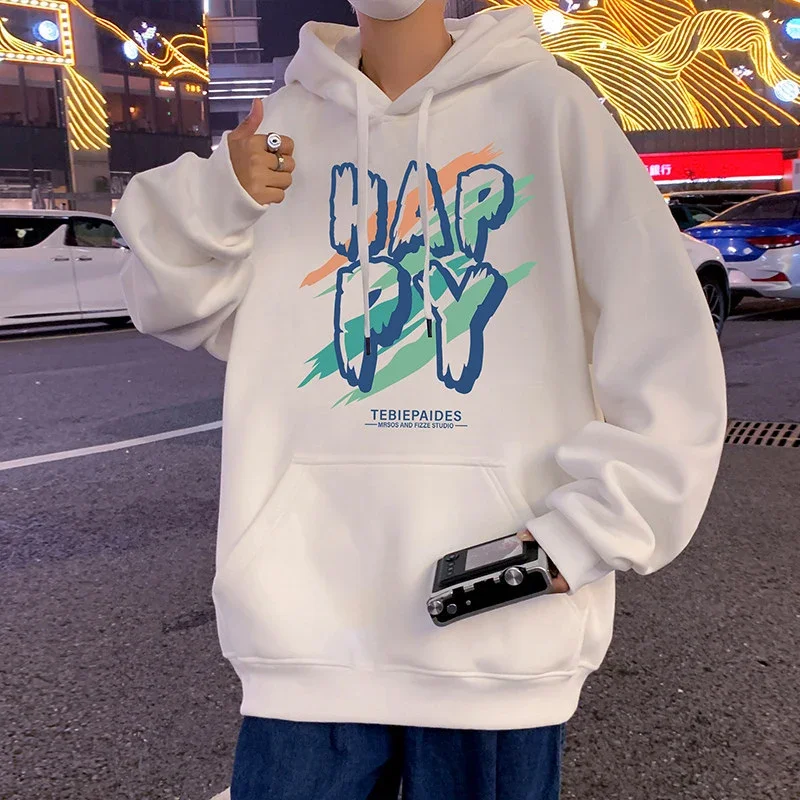 Men's Oversize Cotton Hoodie 2025 Graphic