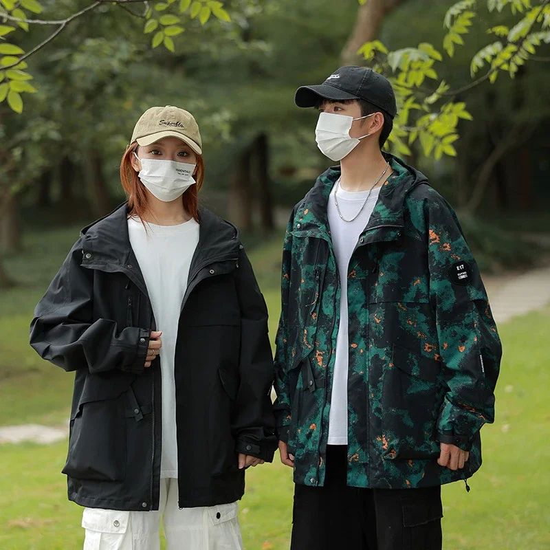 Unisex American Utility Windproof Waterproof Jacket