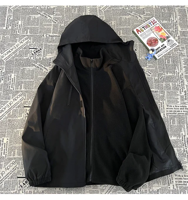 Men's Premium 3-in-1 Waterproof Windproof Jacket Detail