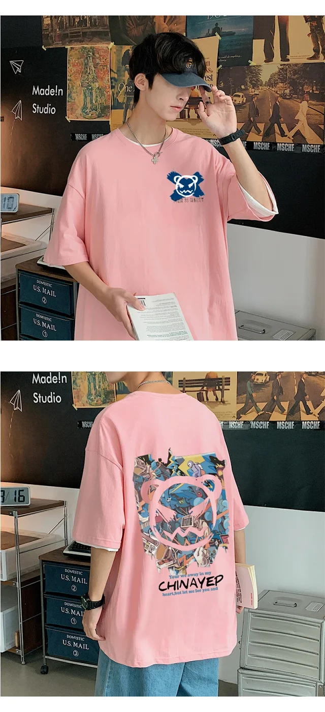 Devil Smile T-shirt Summer Detail