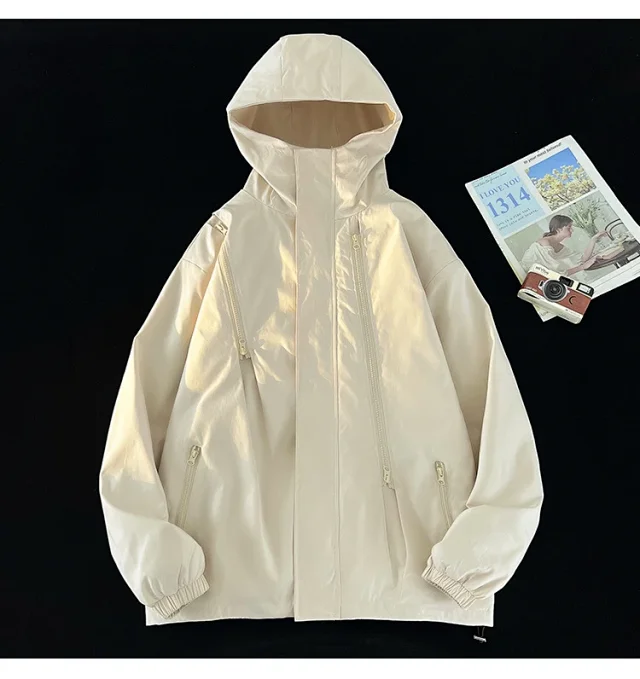 Windproof Waterproof Fleece-Lined Couple's 3-in-1 Jacket Detail
