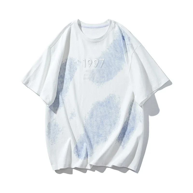 Men's Vintage HipHop Heavyweight Cotton Tee