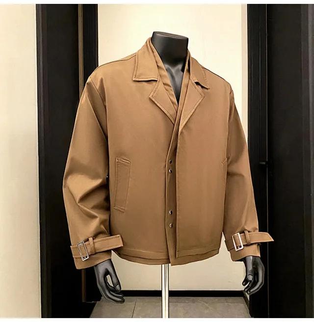 Men's Autumn Premium Mock Blazer Detail