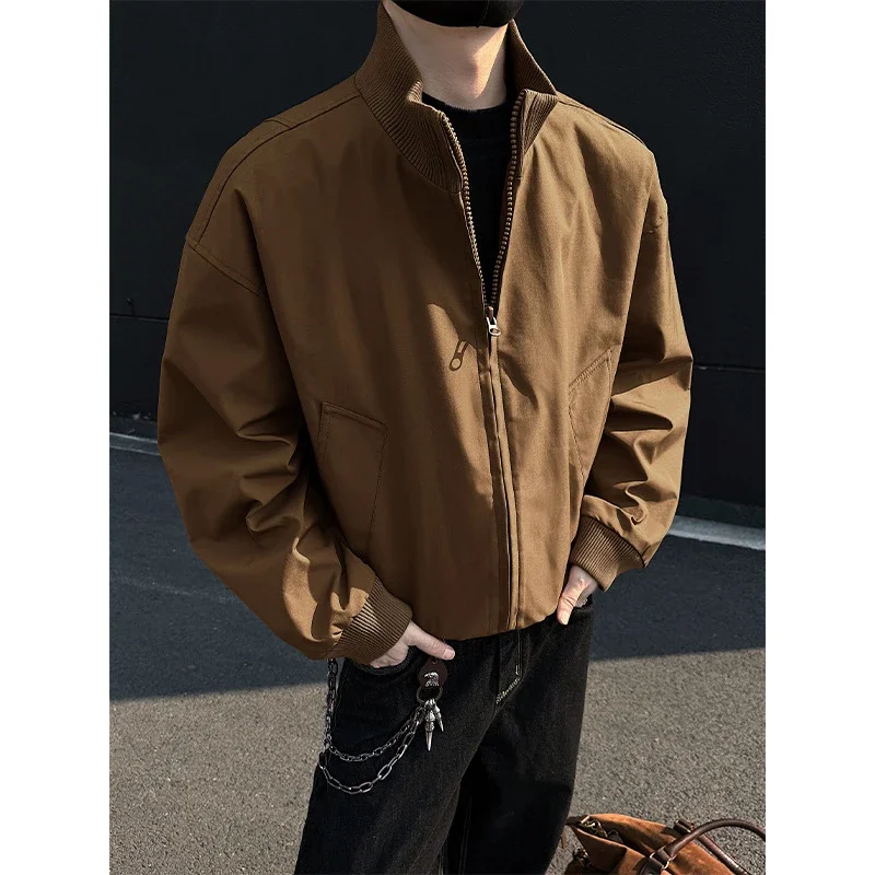 Cleanfit Men's Military Green Flight Jacket
