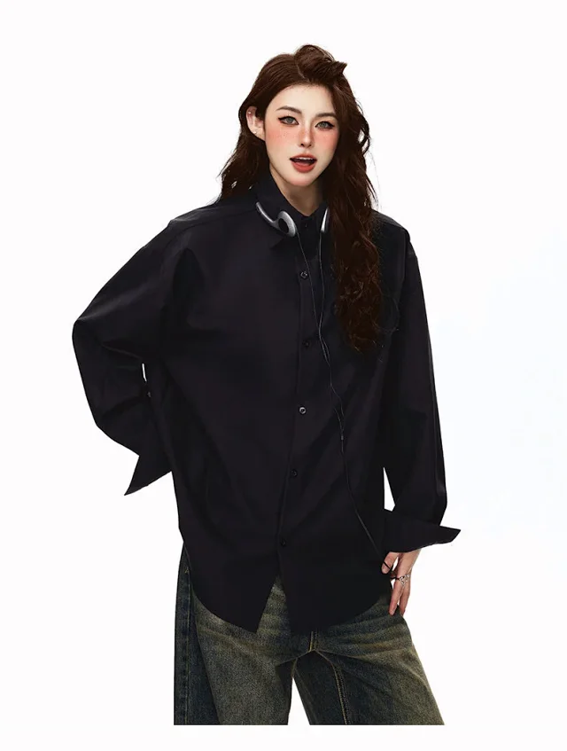 American Vintage Couple's Long Sleeve Shirt Detail