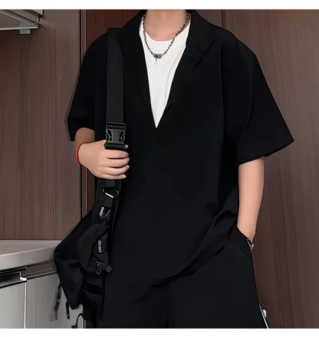 Men's Summer Old Money Mock Polo Detail