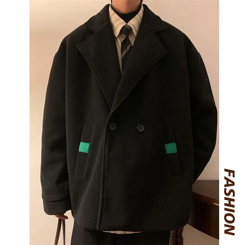 Men's Japanese Retro Oversized Winter Blazer