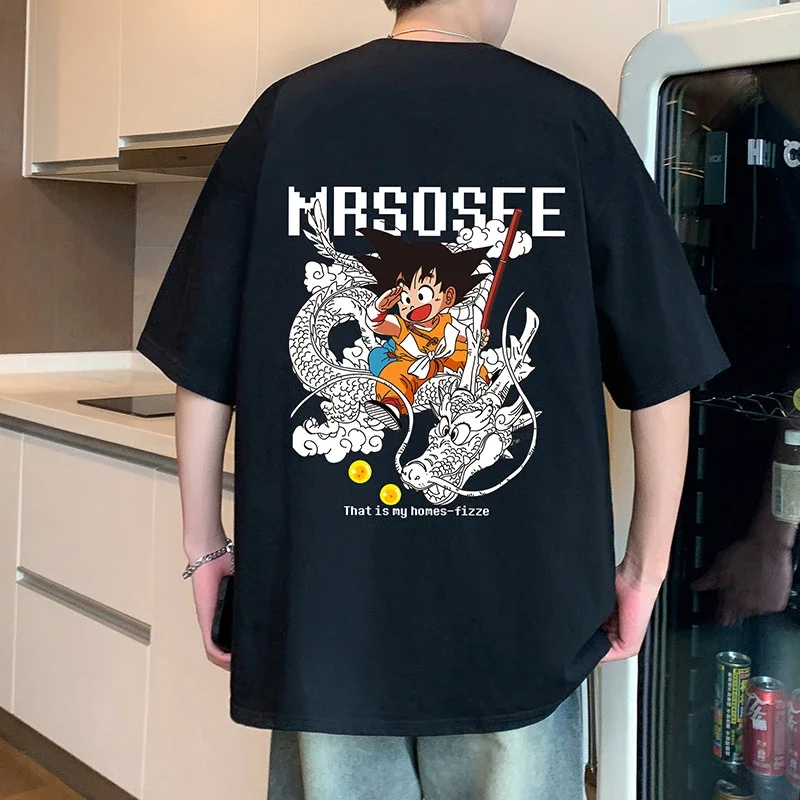 2025 Men's Cartoon Wukong Summer Tee