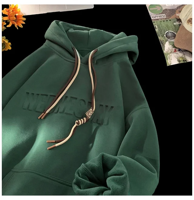 2025 New Men's Heavyweight Hoodie (Cityboy Style) Detail