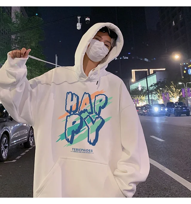Men's Oversize Cotton Hoodie 2025 Graphic Detail