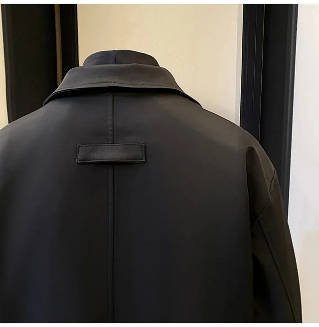 Men's Autumn Premium Mock Blazer Detail