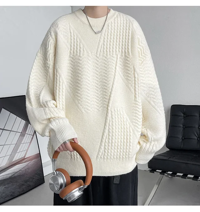 Vintage American Boyfriend Sweater Unisex Detail