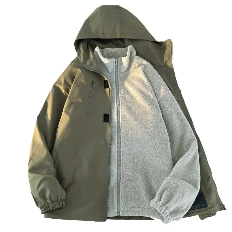 Men's Premium 3-in-1 Waterproof Windproof Jacket
