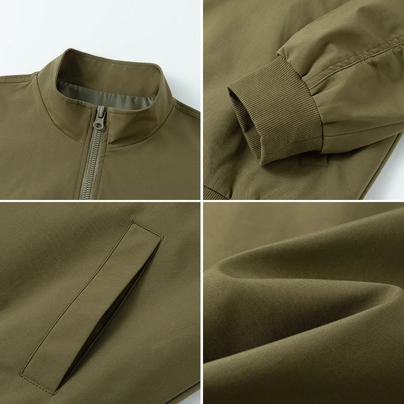 Vintage Loose Men's Flight Jacket