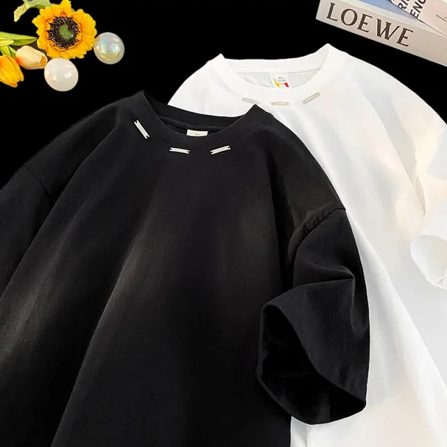 Men's Heavyweight Crew Neck Tee 2025 Detail