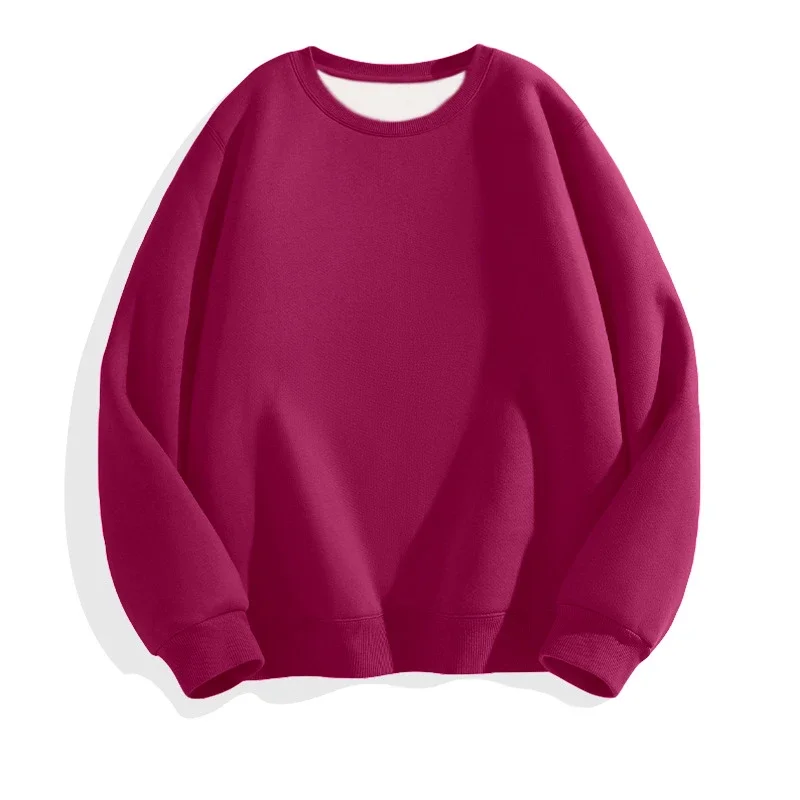Hua Cotton Men's Casual Crew-Neck Sweatshirt