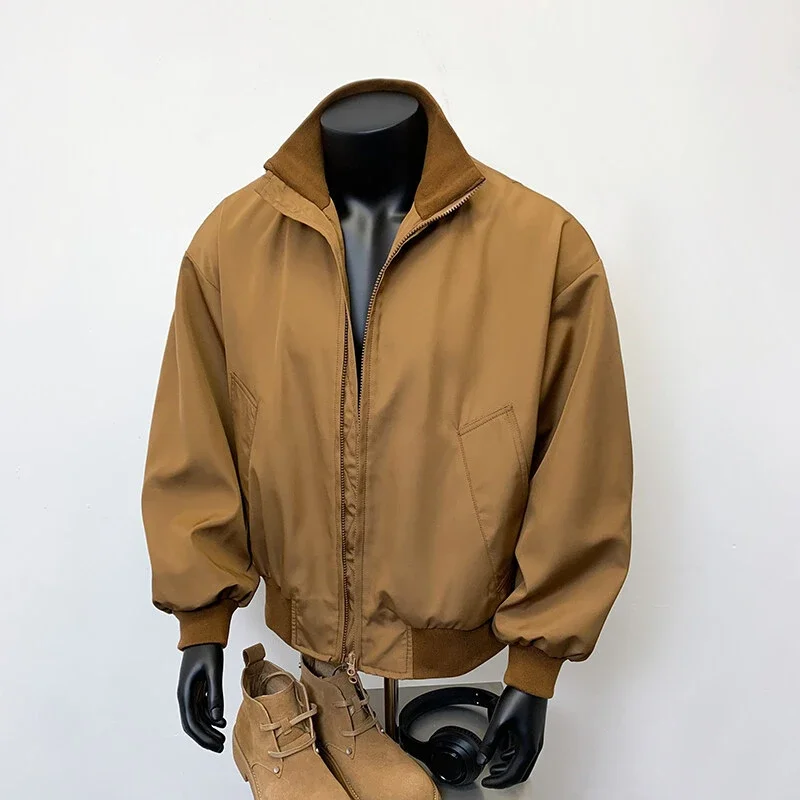 Men's Vintage American Oversized Bomber Jacket